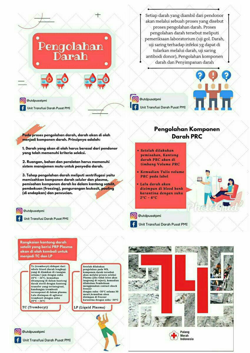 By. <a href="/utdp_pmi/">utd Pusat PMI</a> 
Darah pendonor sebelum diberikan pada pasien.  Akan ada proses pengolahan darah untuk memastikan darah tersebut aman dan terbebas dari penyakit. Penjelasannya ada di ⬇. cc <a href="/justsilly/">Valencia Mieke Randa</a> <a href="/BFLBekasi/">BFL Chapter Bekasi</a> @@BFL_Makassar <a href="/BFLMalang/">Blood4LifeID Chapter Malang</a> <a href="/BFLMedan/">BFL chapter Medan</a> <a href="/BFL_padang/">BFL Chapter Padang</a>