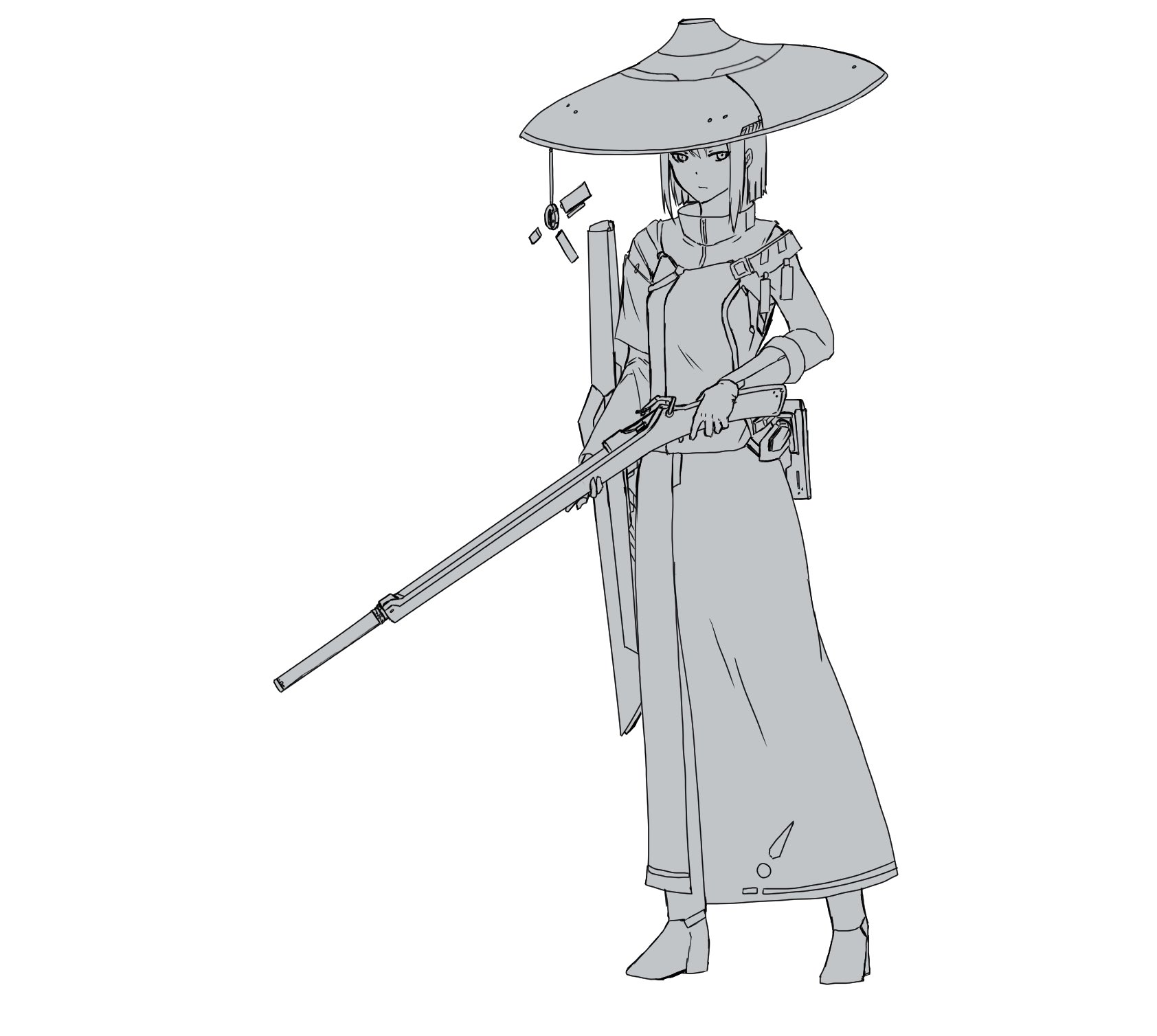 秋式 あきしき イラスト Sf火縄銃 秋式 あきしき イラスト Sf火縄銃
