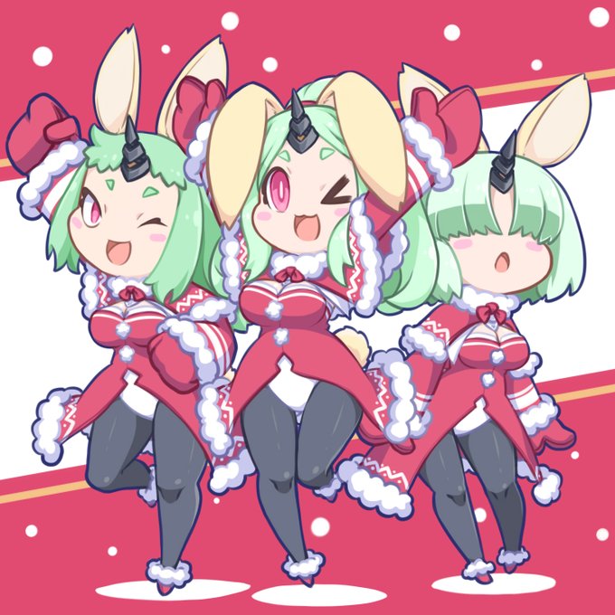 クリスマス衣装のtwitterイラスト検索結果