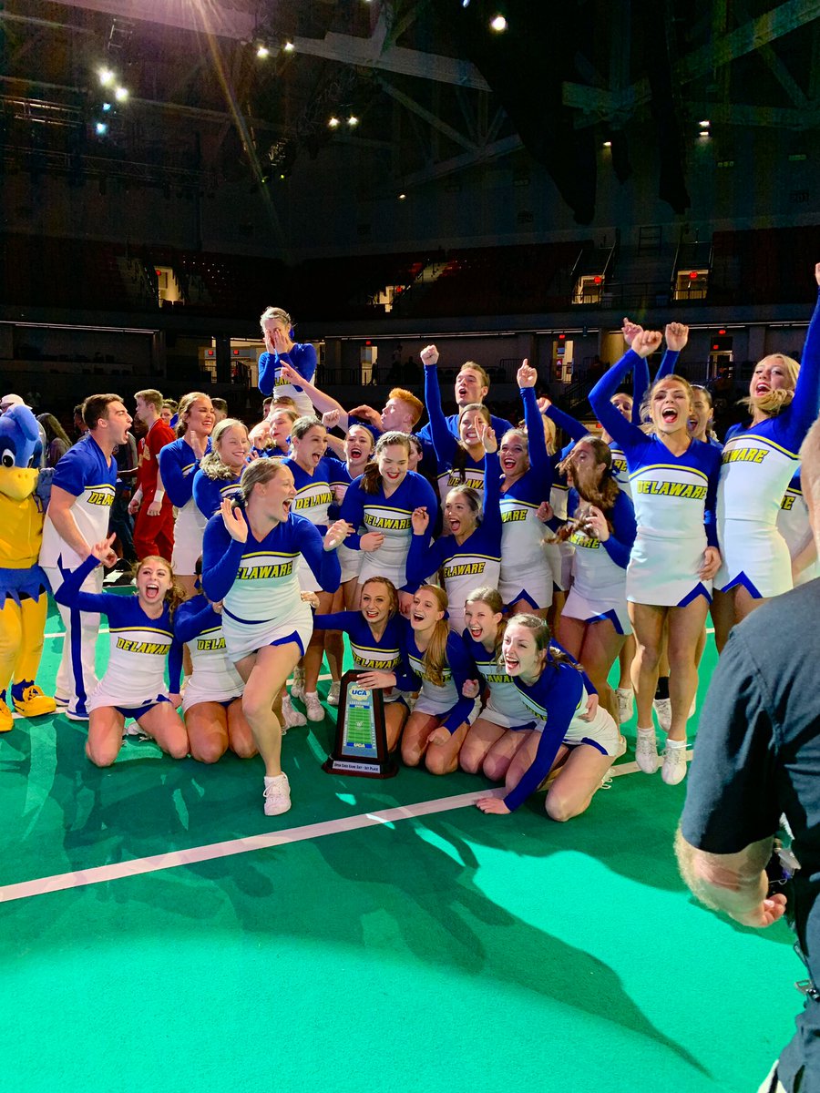 UDBlueHenCheer's tweet photo. CHAMPIONS! https://t.co/Fusnoqh2Ms