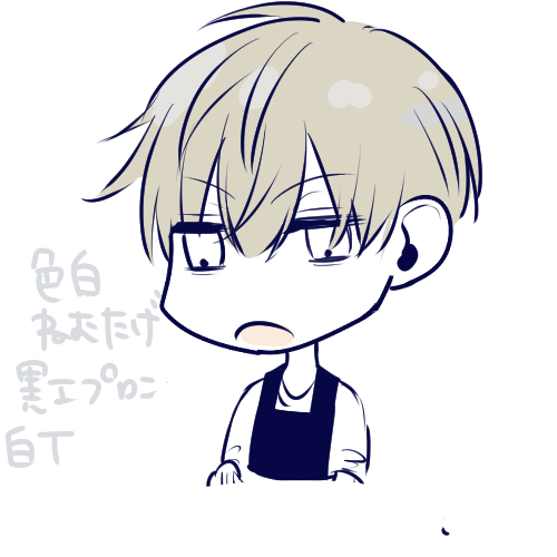 こんなクオリティの落書きを量産しがち 