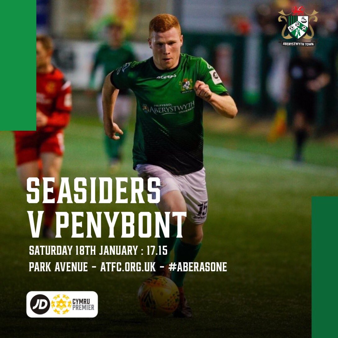 Great to see Academt players, past and present, and their families at this evenings <a href="/AberystwythTown/">CPD Tref Aberystwyth Town FC</a> match against @Penybont_FC. Kick off 5.15pm. Cheer on some of our recent Academy graduates.