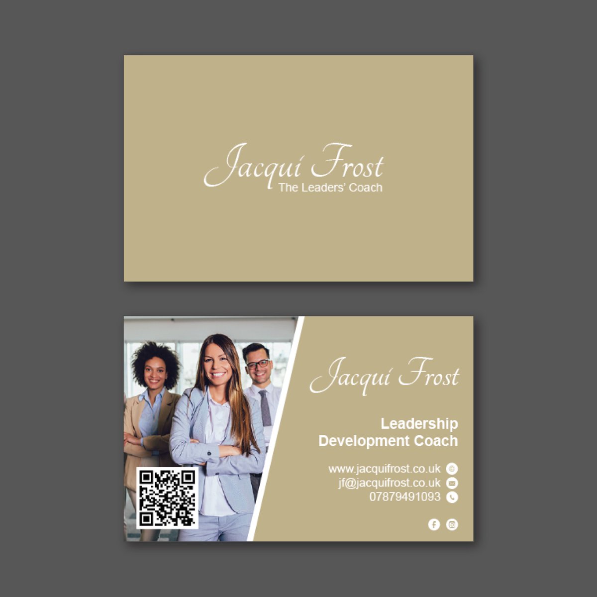 New direction...New business card! #leadership #coaching