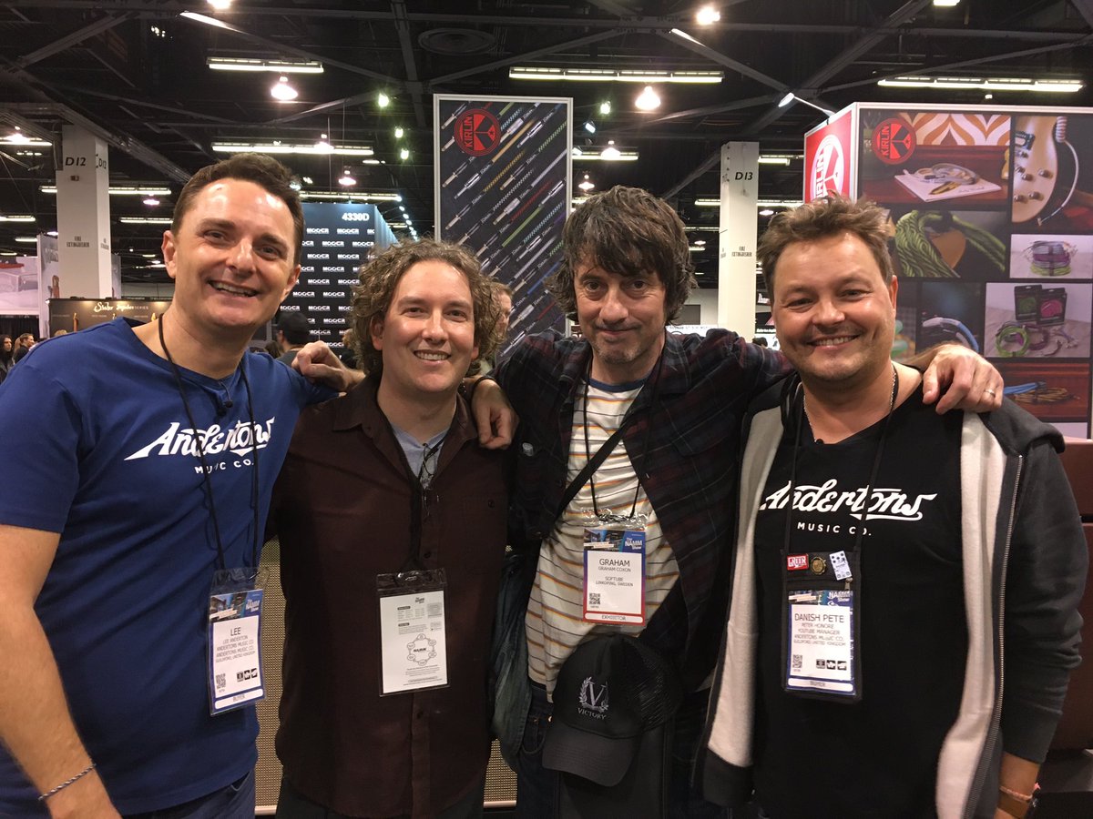 Judging by the pics from my first day at NAMM2020, you would think it was in England!