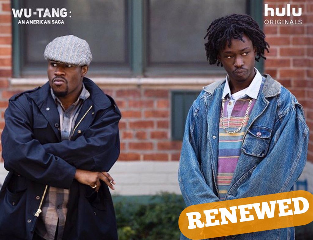 Hulu has renewed  #WuTangAnAmericanSaga for a second season