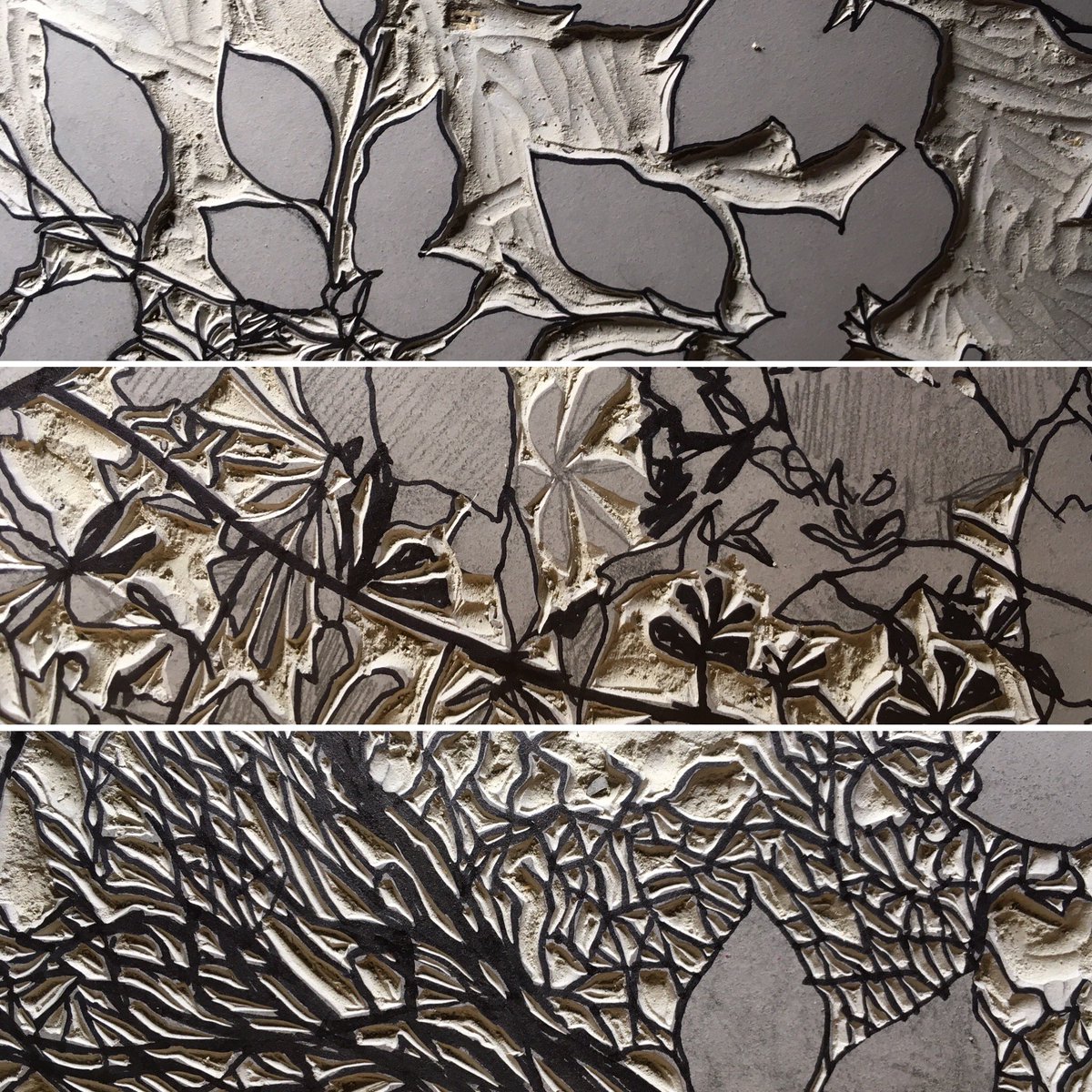susenoble's tweet photo. Carved another leafy based lino block...still got some tidying up to do before printing 😀
#saltburnprintmaker
#shinrinyoku
#linocutprint
#limitededition
#multiblockprint
#forestbathing
#ecotherapy
#naturetherapy https://t.co/Neq1psuPk2