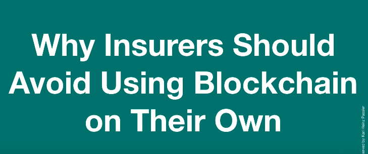 insurtechtalk's tweet photo. Why Insurance Companies Should Not Use #Blockchain on Their Own. The secret behind the application of Blockchain is to not use it in isolation; https://t.co/b31O7aSM6h #xtwcd #insurance #InsurTech CC @stratorob @FGraillot @abockelm @charliehalkett @globaliqx @floriansemle https://t.co/8eiQhLSaCJ