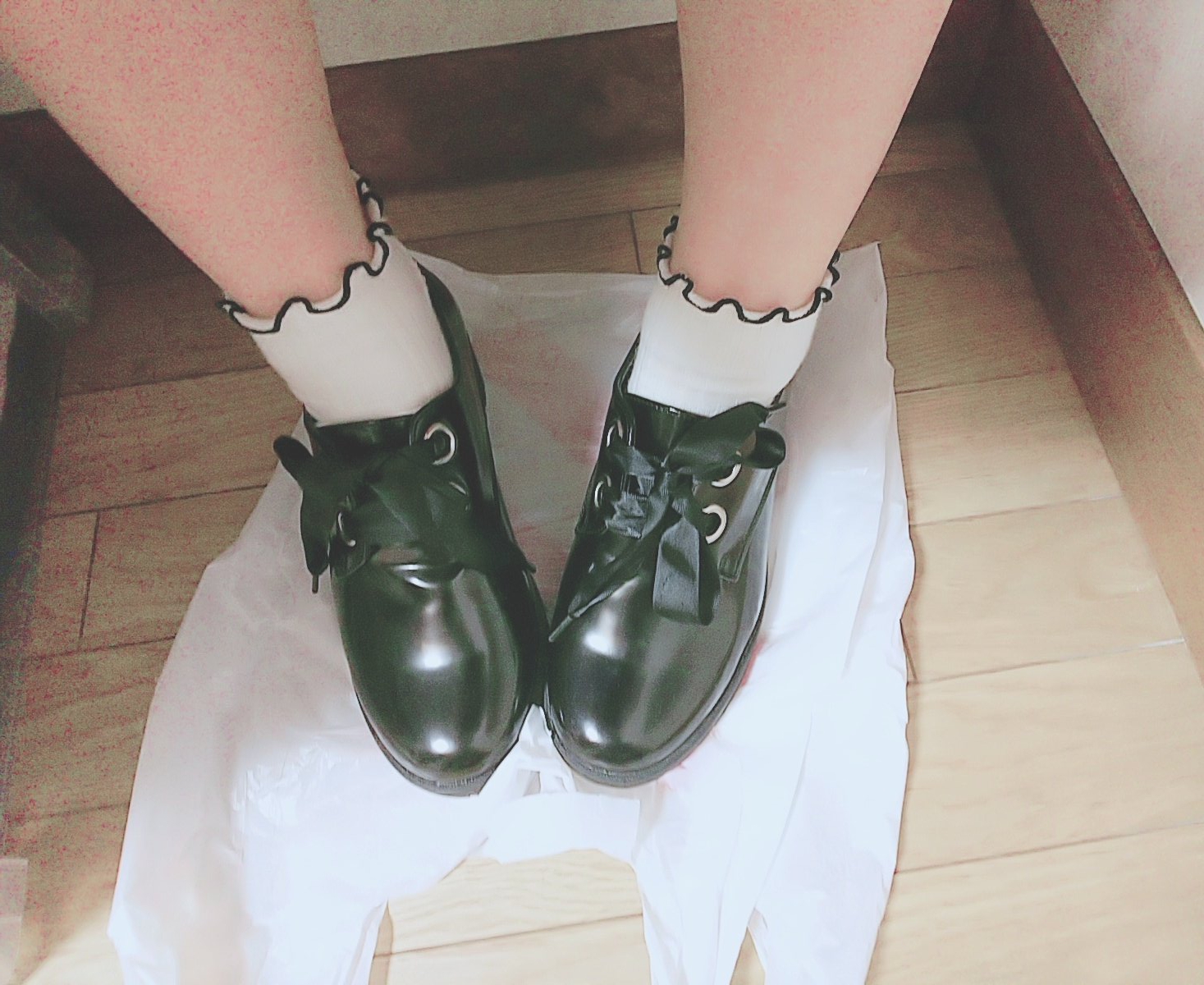 ﾟ Mami ﾟ 量産型 ちなみに靴と靴下はしまむらです しまむら愛してる 服は夢展望さんだぜいぇい T Co 3qqz0495io Twitter