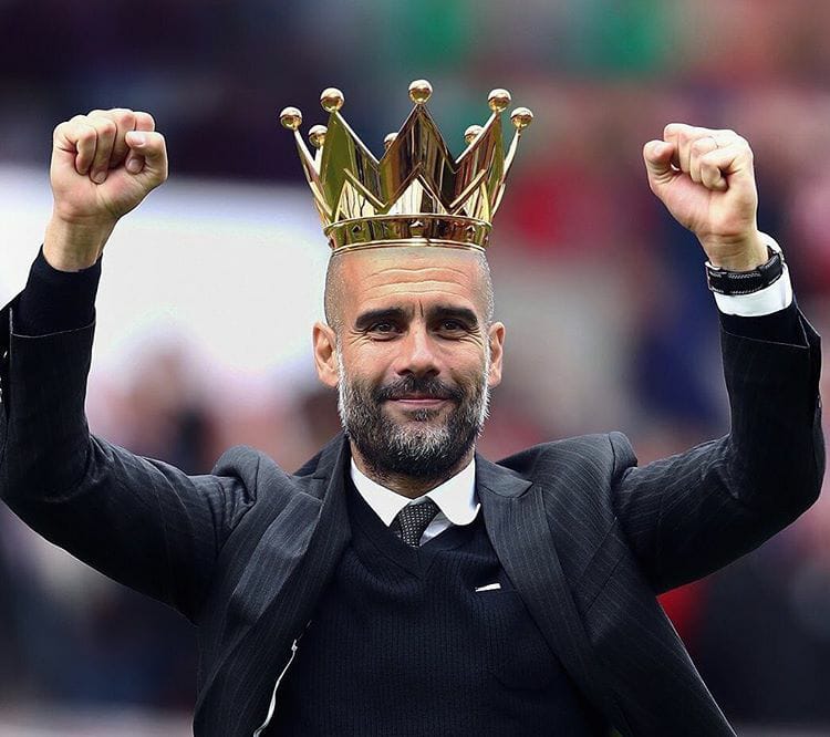 BarcaTimes's tweet photo. 🎂 | Happy 49th Birthday to the only manager in history to have won 6 trophies in a season

• The men’s domestic English treble

• A treble with Barcelona

• First manager to attain 100 league points in EPL

• Holds record of most consecutive wins in EPL, La Liga &amp; Bundesliga https://t.co/uPNZGamecC