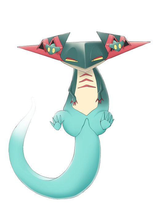 普通と笑顔の差分描いた全体図 