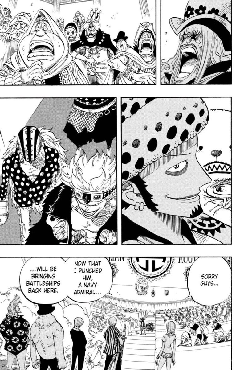 Of all the supernova captains Oda decided to station at the slave auction house, it happen to be Luffy, Kid, and Law, and I believe it was the fate of “The People of D” that had brought them there.