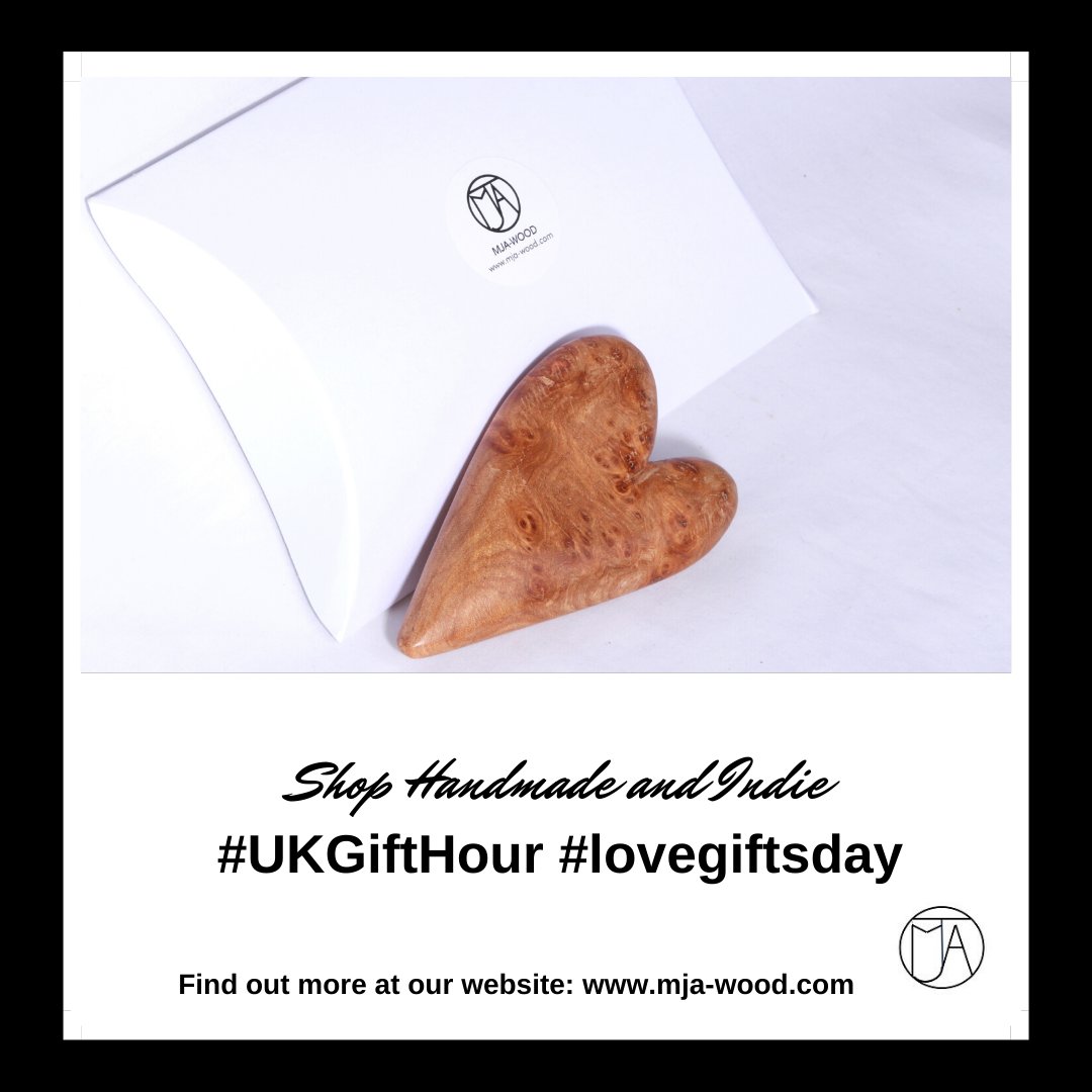mjaartist's tweet photo. Thanks for all the love #UKGiftHour #UKGiftAM on #lovegiftsday to celebrate this Elm Burr Heart will be on its way on Monday to a randomly selected rt's which have the #ShareTheLove and #mjawood included 

Thank you Mark https://t.co/280wTzWIeV