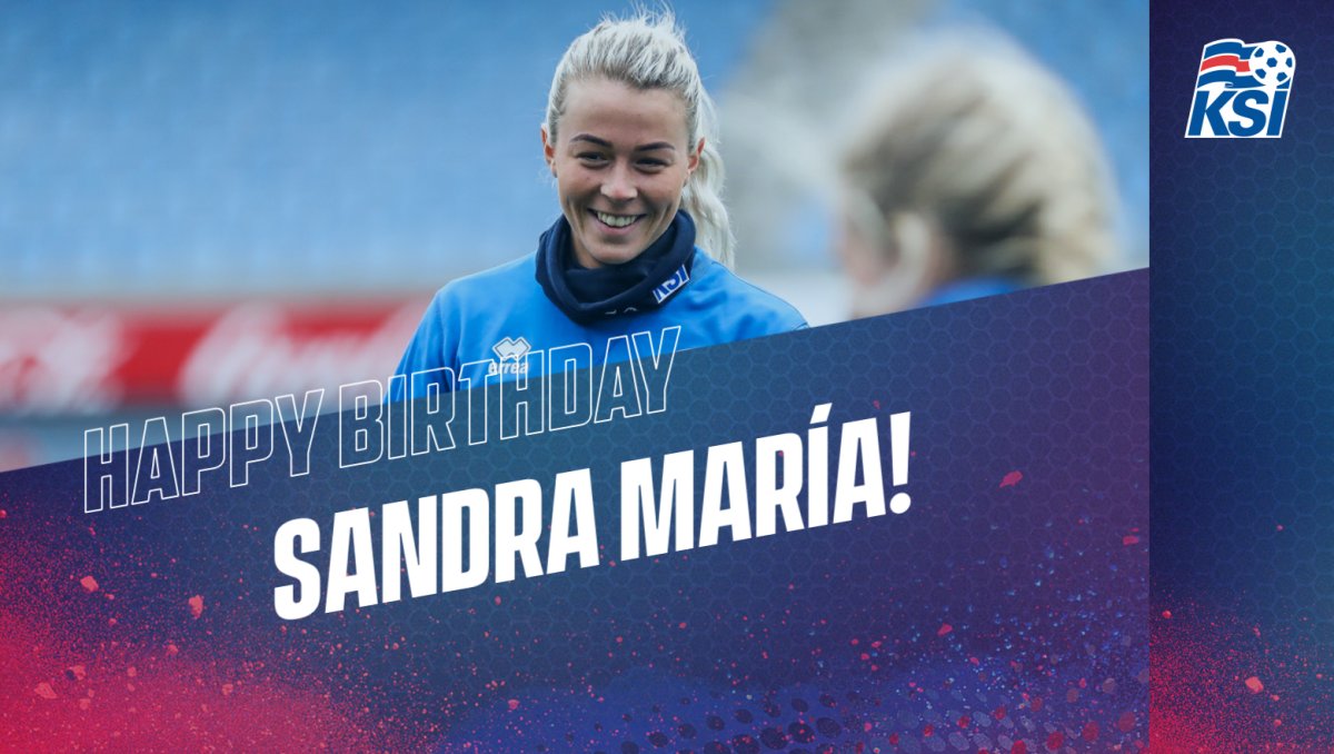 🎉   Sandra María Jessen fagnar í dag 25 ára afmæli sínu!

🎁  Til hamingju með daginn Sandra!

#dottir