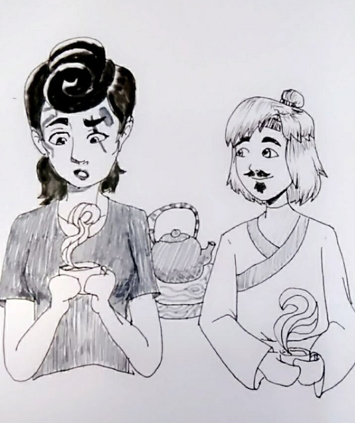 BHanchen's tweet photo. Some #Waith arts based on a 30 day otp challenge thing. If no one will create content, I will.
Hopefully by the end of this I will have mastered Faith's hair.
#Ninjago #NinjagoWu #NinjagoFaith #NinjagoFanart https://t.co/kMLbvrK1jH