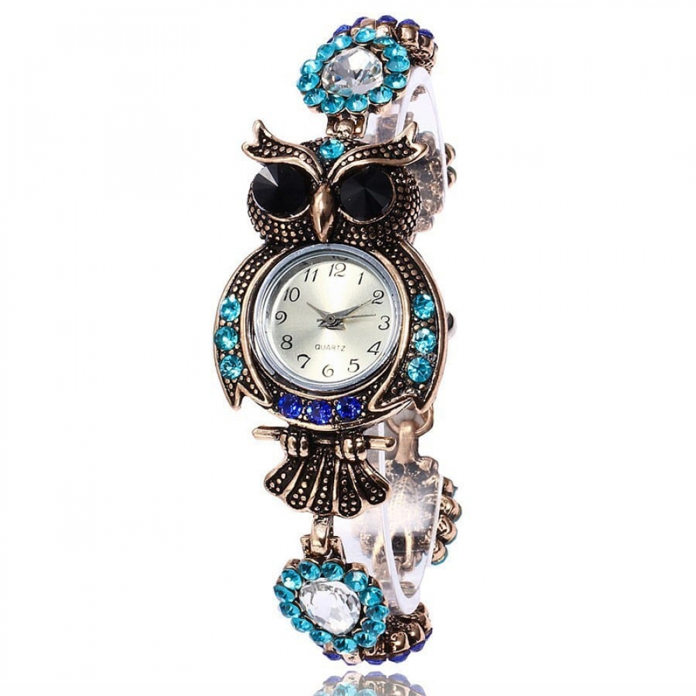 GalleryValeria's tweet image. #uniqueclocks #phillyjeweler Women's Crystal Owl Watch valeriagallery.com/womens-crystal…