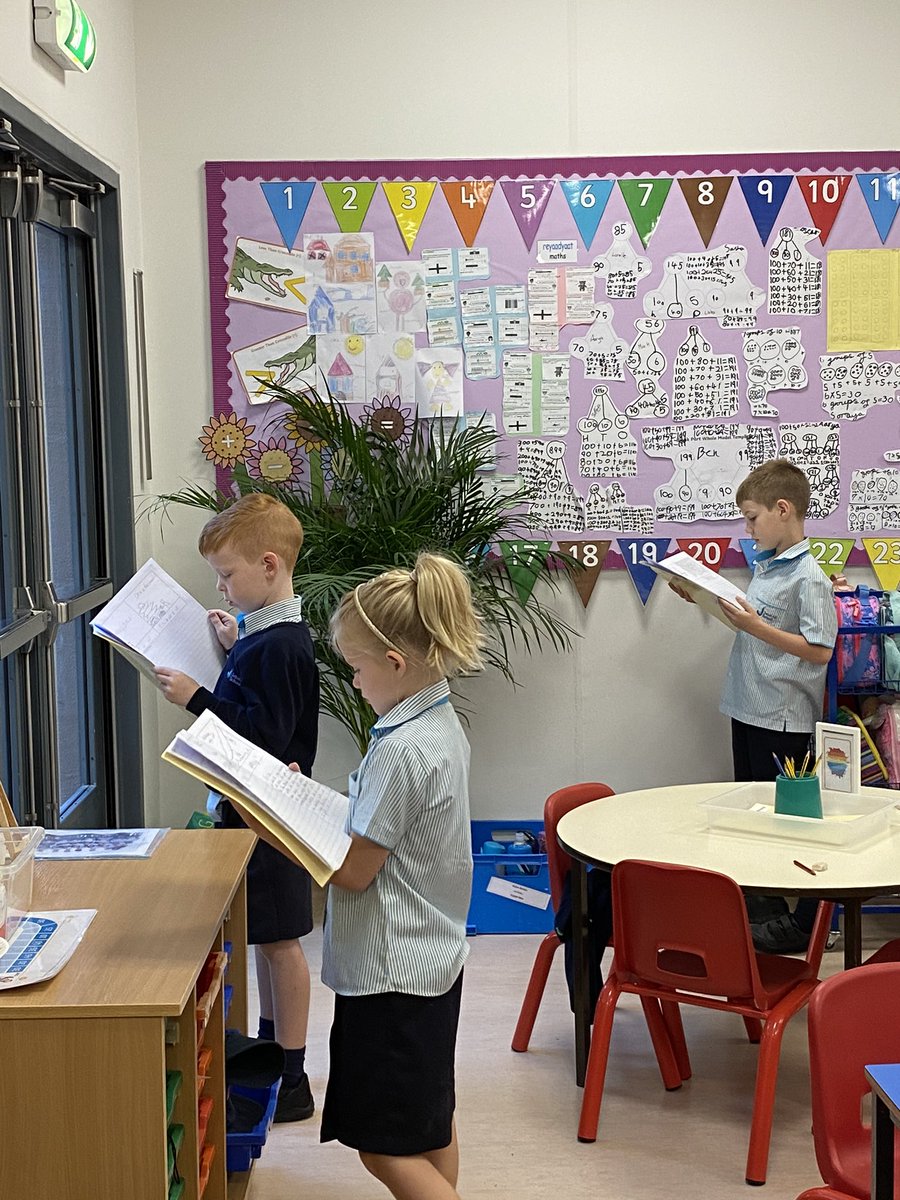 Easiest way to get kids to read through their work properly? Ask them to ‘read to the wall’. Makes them want to read out loud and ‘hear’ any mistakes. Then comes ‘correction time’ where they play teacher and fix their mistakes :)