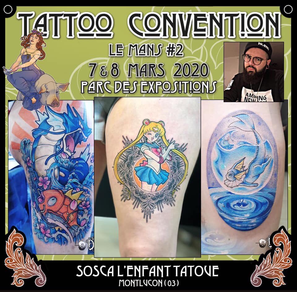 convtattooLM's tweet photo. Hello!
Si t aimes la couleur et l univers manga/pokemon/jap prend rdv avec #soscalenfanttatoue ! #RdvEnMars #tattooconvlemans #pokemon https://t.co/y1giGBgAdT