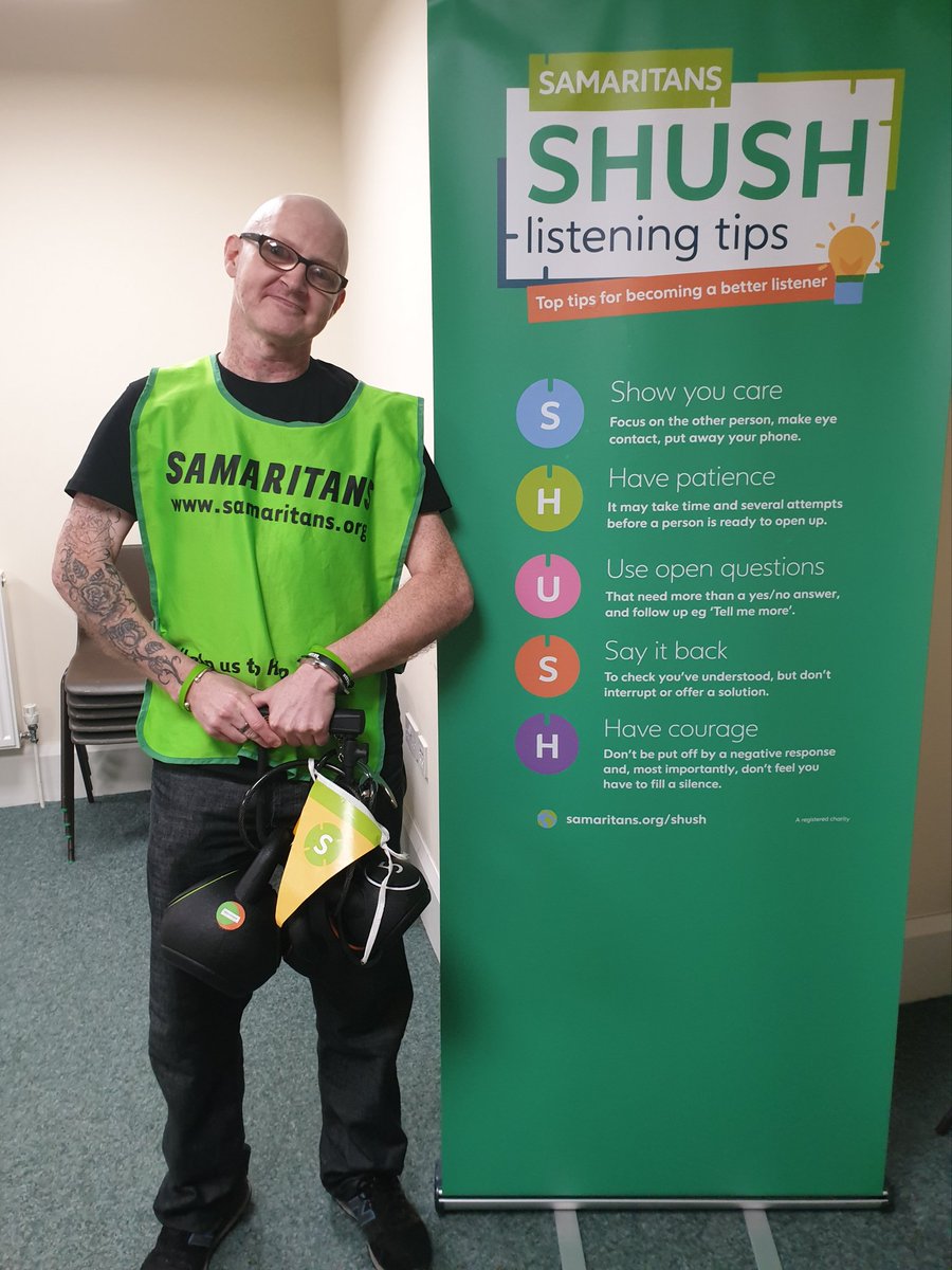 SamaritansC's tweet image. Handcuffed to 30kg for 21 days, raising awareness for SAMARITANS.