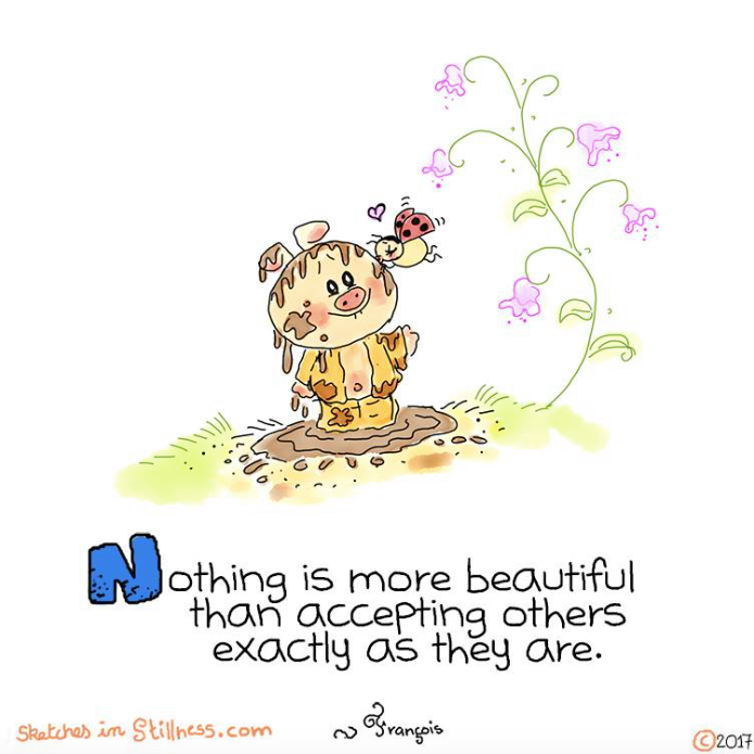 LifeWithJohn's tweet photo. "Nothing is more beautiful than accepting others exactly as they are." ~ #Truth https://t.co/8yBefj4EQX