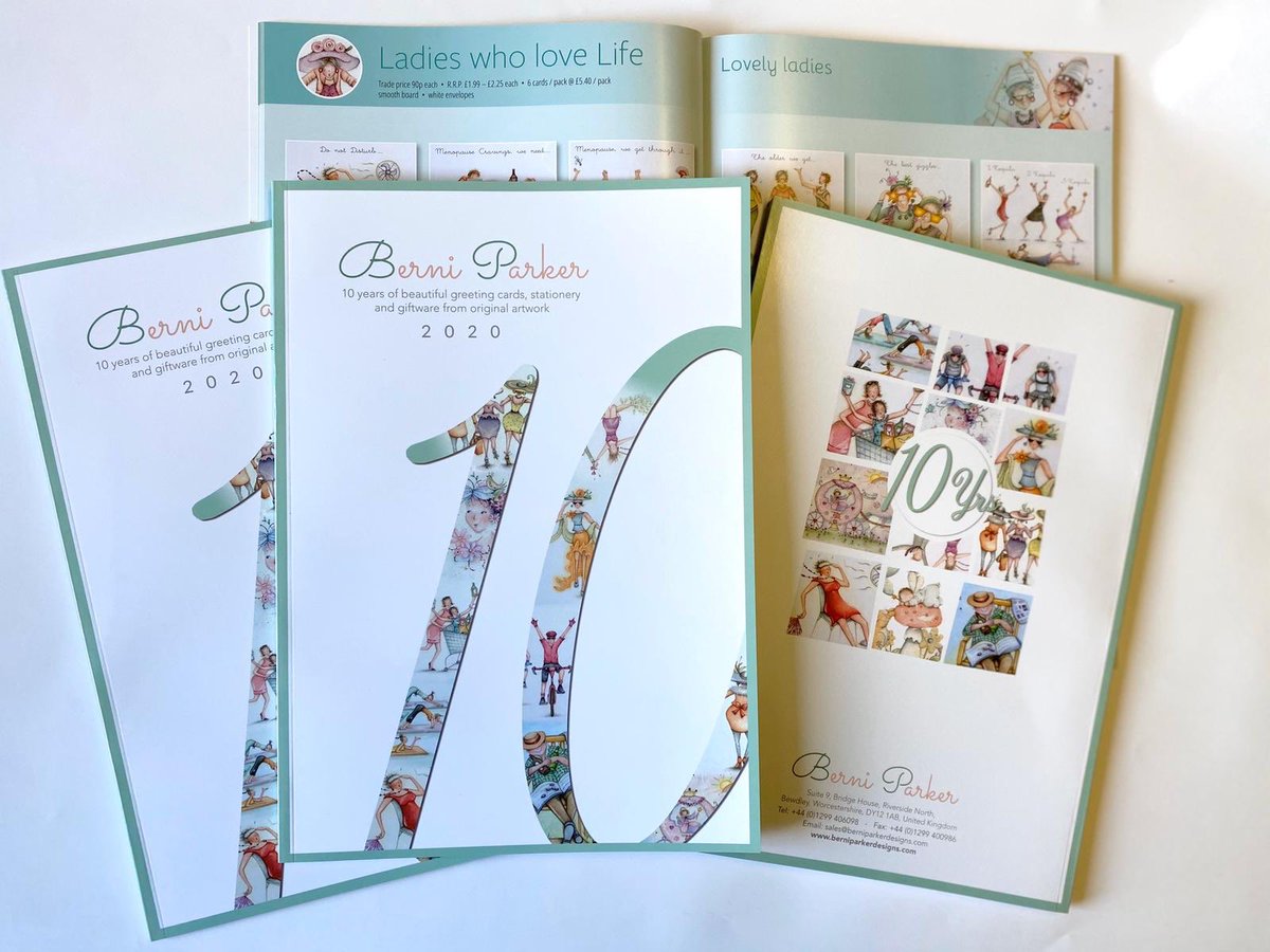 Happy 10th Birthday to us! We have a lovely new Trade Brochure available bursting with new designs and products! xx

#happy10thbirthday #newbrochure #greetingcards #stationery #giftware