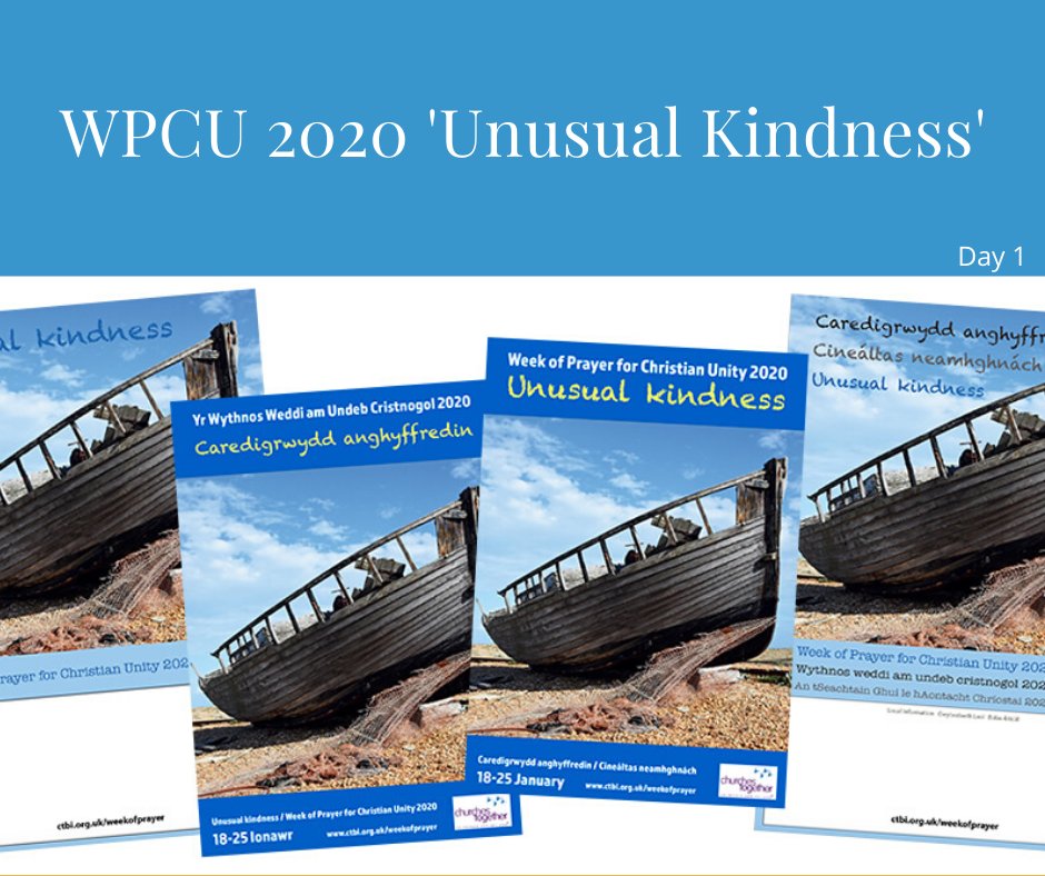 CTBI's tweet photo. WPCU 2020 Day 1.  Material for WPCU 2020 ‘Unusual Kindness’ have been prepared by the Christian churches in Malta and Gozo (Christians Together in Malta).  WPCU is traditionally observed from the 18th to the 25th January.   https://t.co/o7rI8md5nj #wpcu2020  #wpcuwall https://t.co/7iUkYk3hYk