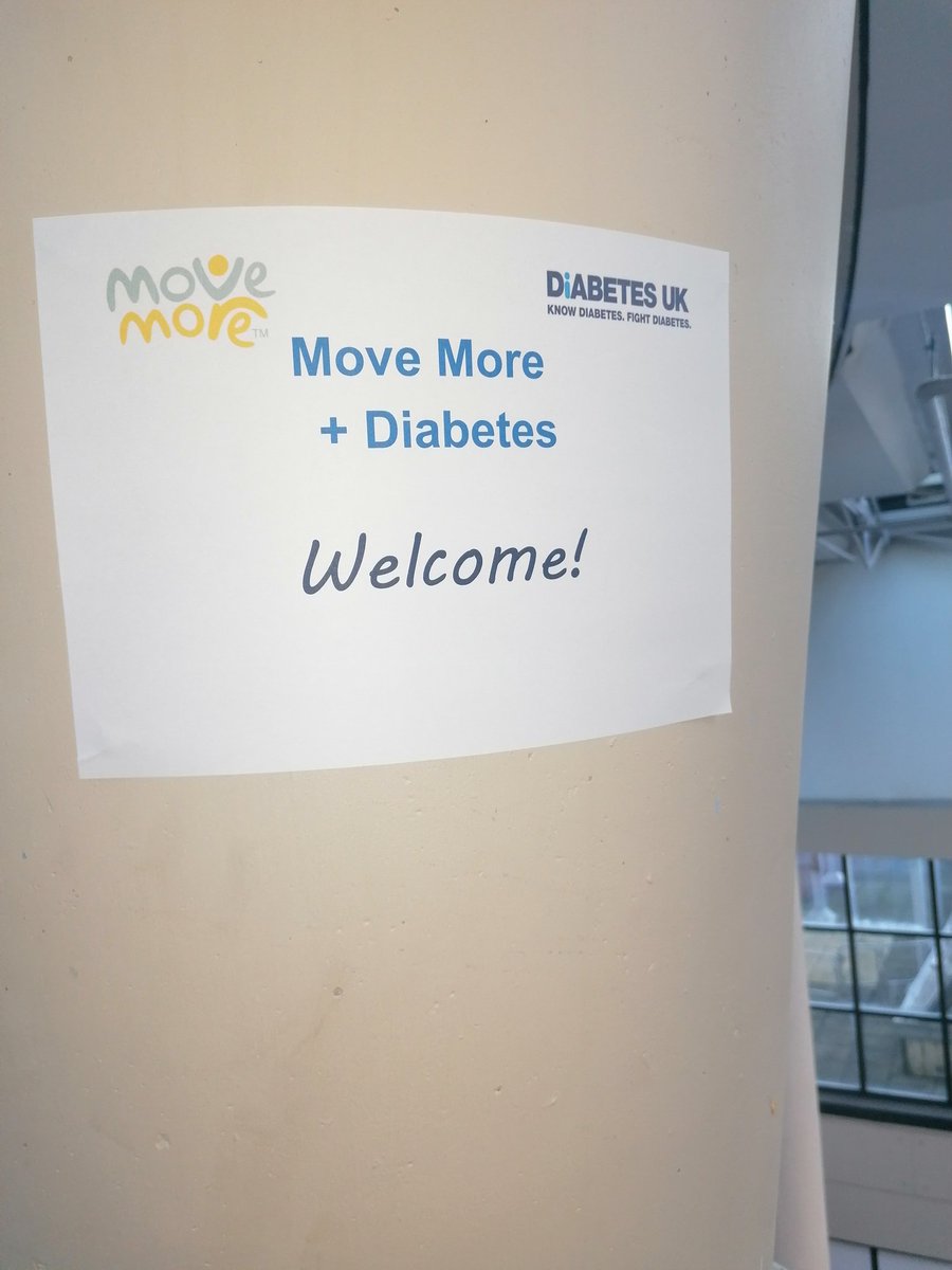 All set ready for today's Move More with Diabetes event <a href="/PondsForge/">PondsForge Sheffield</a>! Looking forward to the day ahead 😊. <a href="/JoMaher8/">Dr Jo Maher NHS GP</a> <a href="/annalowephysio/">Anna Lowe</a> <a href="/YorkshireSport/">Yorkshire Sport Fndn</a> @SCCActivity <a href="/Sheffield_DUK/">Sheffield Diabetes UK (bit.ly/SheffieldDiabetes)</a>
