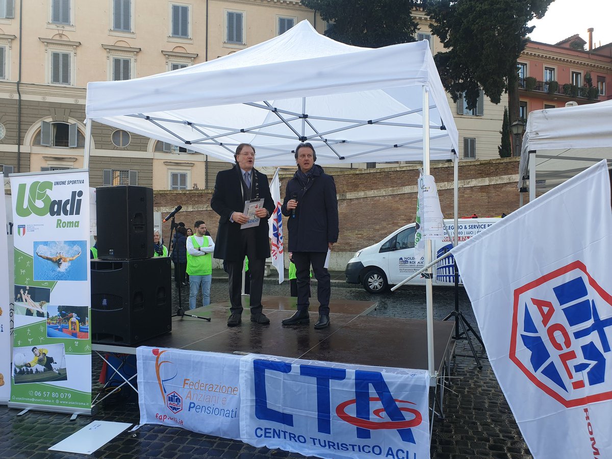 ACLI_Roma's tweet photo. #welfareLAB @USACLI vicepresidente Serangeli lo sport è un importante strumento di welfare perché promuove inclusione e occasioni di condivisione https://t.co/NjaFVAHnul