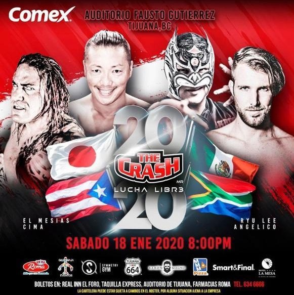 AngelicoTeam's tweet photo. Hoy! #Sabado en #Tijuana #México a #thecrashmx! 🔥 #Angelico @AngelicoAAA vs #cima @supercima1115 vs #dragonlee vs @Mesiasaaa en 1st #luchalibre Copa Internacional y mas estrellas + Meet &amp; Greet #luchadors! #Boletos  (https://t.co/eDlMMVzXgS)! Detalles (https://t.co/ed9lRg8pEM). https://t.co/N7uU143N9K