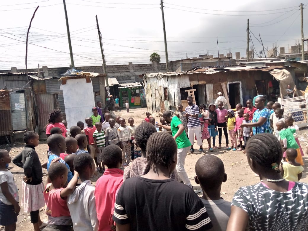 Today we are at kanu grounds in Mukuru kayaba doing sensitisation about tupumue research project 
<a href="/NationBreaking/">Nation Breaking News</a> 
<a href="/kkemboi72/">The Lord Kirgit</a> 
<a href="/CindyGrayGlas/">Cindy Gray</a> 
<a href="/BowyerCressida/">Cressida Bowyer</a> 
@omaemukuru 
<a href="/MukuruSPA/">Mukuru News</a> 
<a href="/mukuruYI/">Mukuru Youth Initiative</a> <a href="/rubenfm999/">RubenFM</a> 
<a href="/KEMRI_Kenya/">Kenya Medical Research Institute</a>