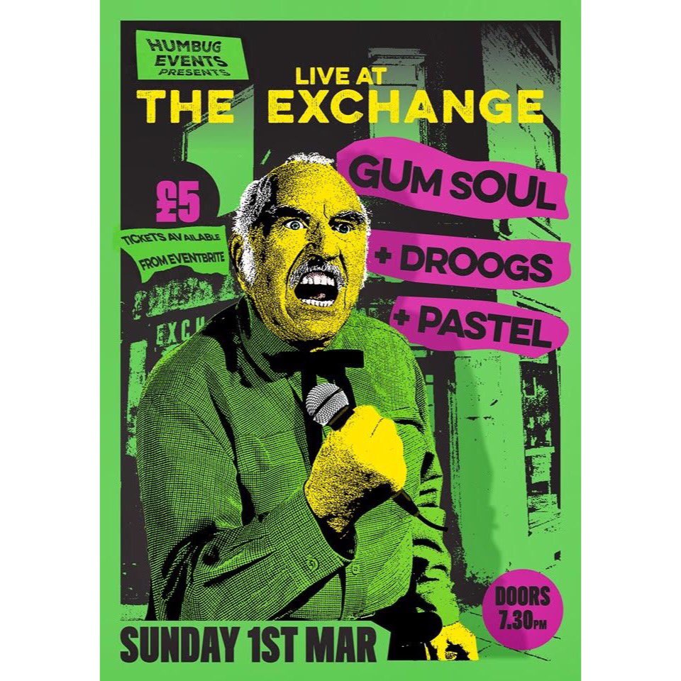Bristol, we're jumping back on the saddle for our first headline show of the year! March 1st at The <a href="/exchangebristol/">Exchange Bristol</a> with support from Droogs and Pastel.