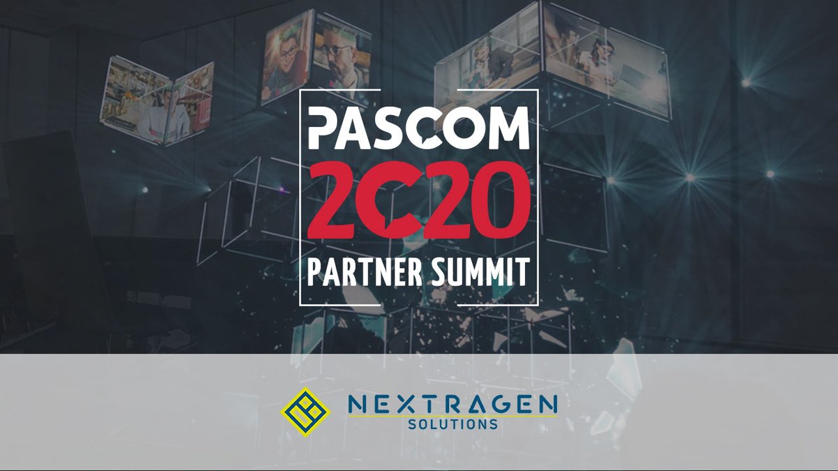 pascom_net's tweet photo. Just 11 days to go before the #pascom20 #Reseller partner summit & we're delighted to welcome #VoIP Readiness & Monitoring specialists Nextragen Solutions GmbH as an Event Sponsor:
https://t.co/dCMVBczrit
#WeUpgradeBComs #UnifiedCommunications #mypascom https://t.co/pSp2i890et