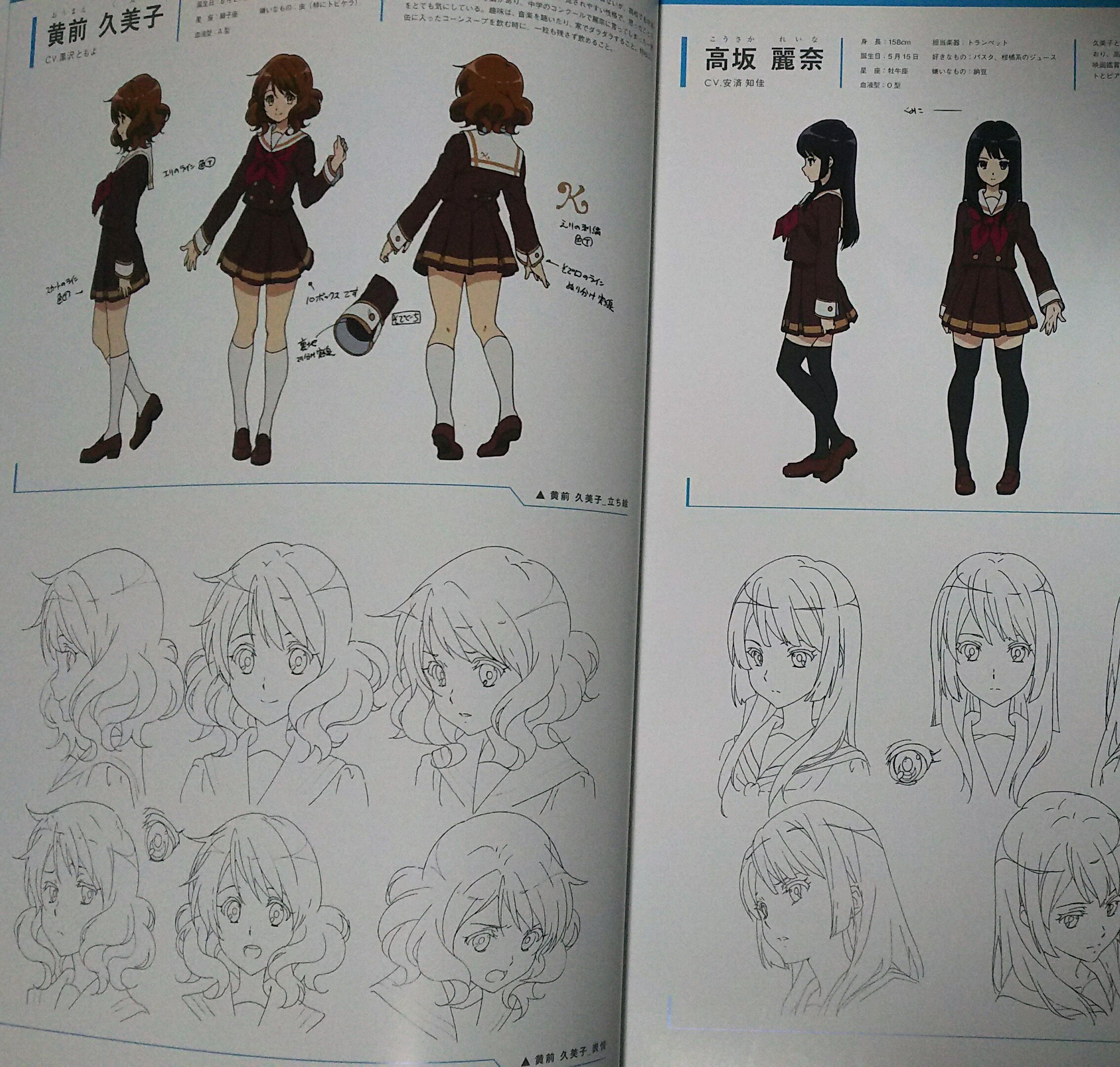 響けユーフォニアム設定集＆ファンブック＆イラストレーション