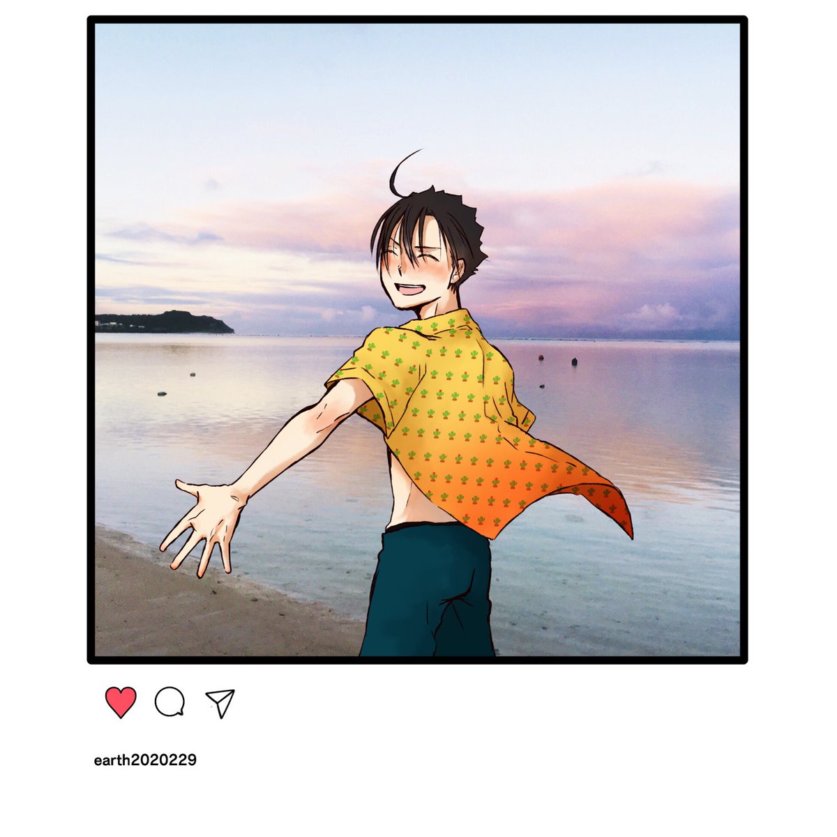 朝の海と昼の海Ver. 