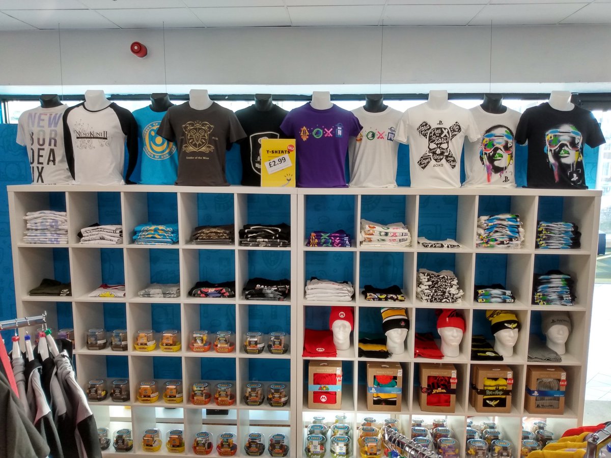 GeekStoreHull's tweet photo. Morning everyone! Check out the shop today if you are in town. The sale is still on with some great bargains still to be had. From t shirts, hoodies, gift sets, pop vinyls to key rings, tubbz, wallets, caps and beanies, we have it all! #geekstorehull @PrincesQuayHull #sale https://t.co/jWuVkMyJ9k