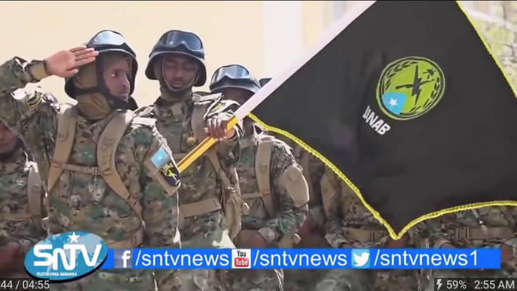 Somali Danab special forces. Thes are probably the US trained ones. The original plan was to make a danab force made of locals for every region in Somalia, so i have no idea what any of these guys units really are.