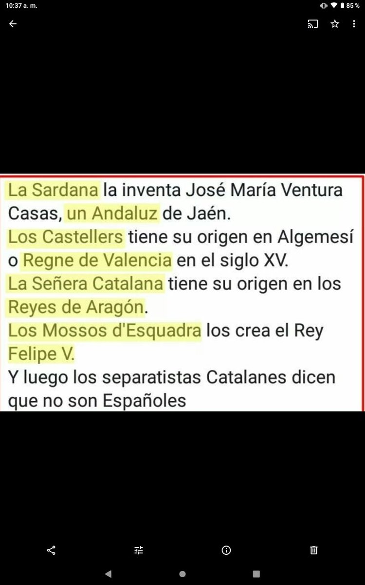 <a href="/MorenoG_Agustin/">Agustín Moreno</a> #FelizSabado #PinAbascal 

Menos hablar de lo que dicen Pablo Casado Rosa María Artal 
De Stalin o Junqueras

Y más de Constitución y de Historia

Porque obligar a estudiar en catalán o vigilar que lo hablan en los recreos es FASCISMO

Y hay que luchar contra eso en Cataluña no?