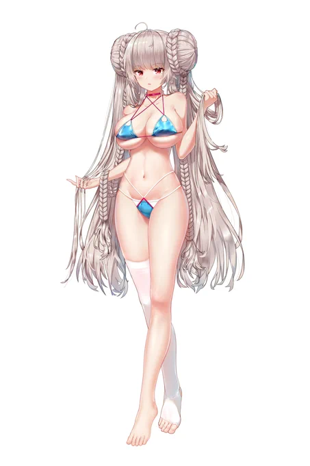 #アズールレーン #碧蓝航线 #벽람항로 #フォーミダブル 
#巨乳 #可畏 🍔 