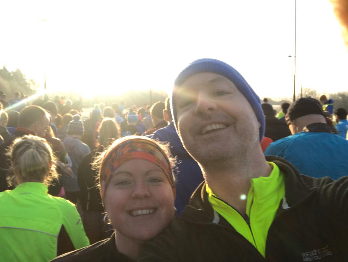 Cold but beautiful morning here in #Limerick for the ParkRun!