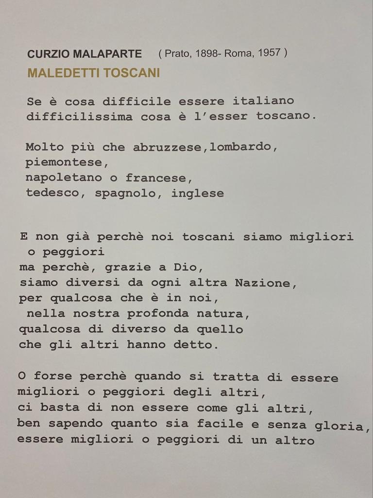 Giordanobrunoguerri Curzio Malaparte Incipit Di Maledetti Toscani