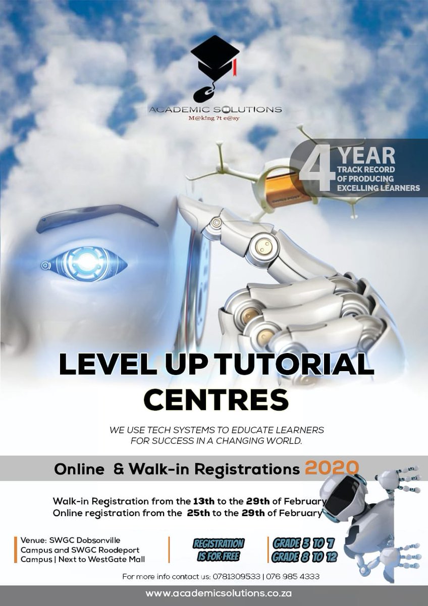 nelisiwe_r's tweet image. We assist by giving extra classes to learners who need help and also helping with homework as well as school projects.
 #DJSBU #AcademicSolutions
#GirlsTalkZA