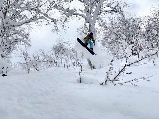BFried9131's tweet photo. When I was younger I watched Further by @tetongravity and discovered the wonders of natural pillow lines and kickers. Finding the right jump and landing is all about creativity and self expression in the backcountry. On my last hike of the day on my @vertsrule with @green_gu… https://t.co/deogRQWZzO