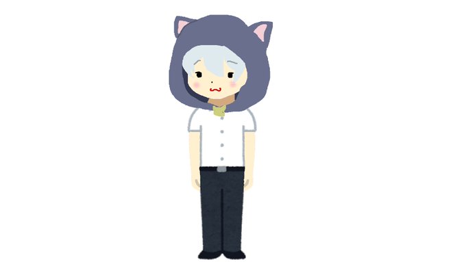 「猫耳パーカー シャツ」のTwitter画像/イラスト(古い順)