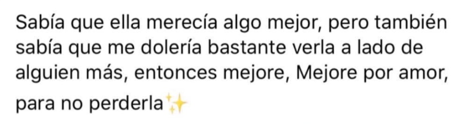 Hay quienes dicen: No sé porque estas conmigo... Quizás merezcas algo mejor. Otros dicen eres lo mejor que tengo.  Pero si luego no hacen nada por intentar seguir a tu lado... Alomejor es que no te quiere tanto como dice... 🤔🤔