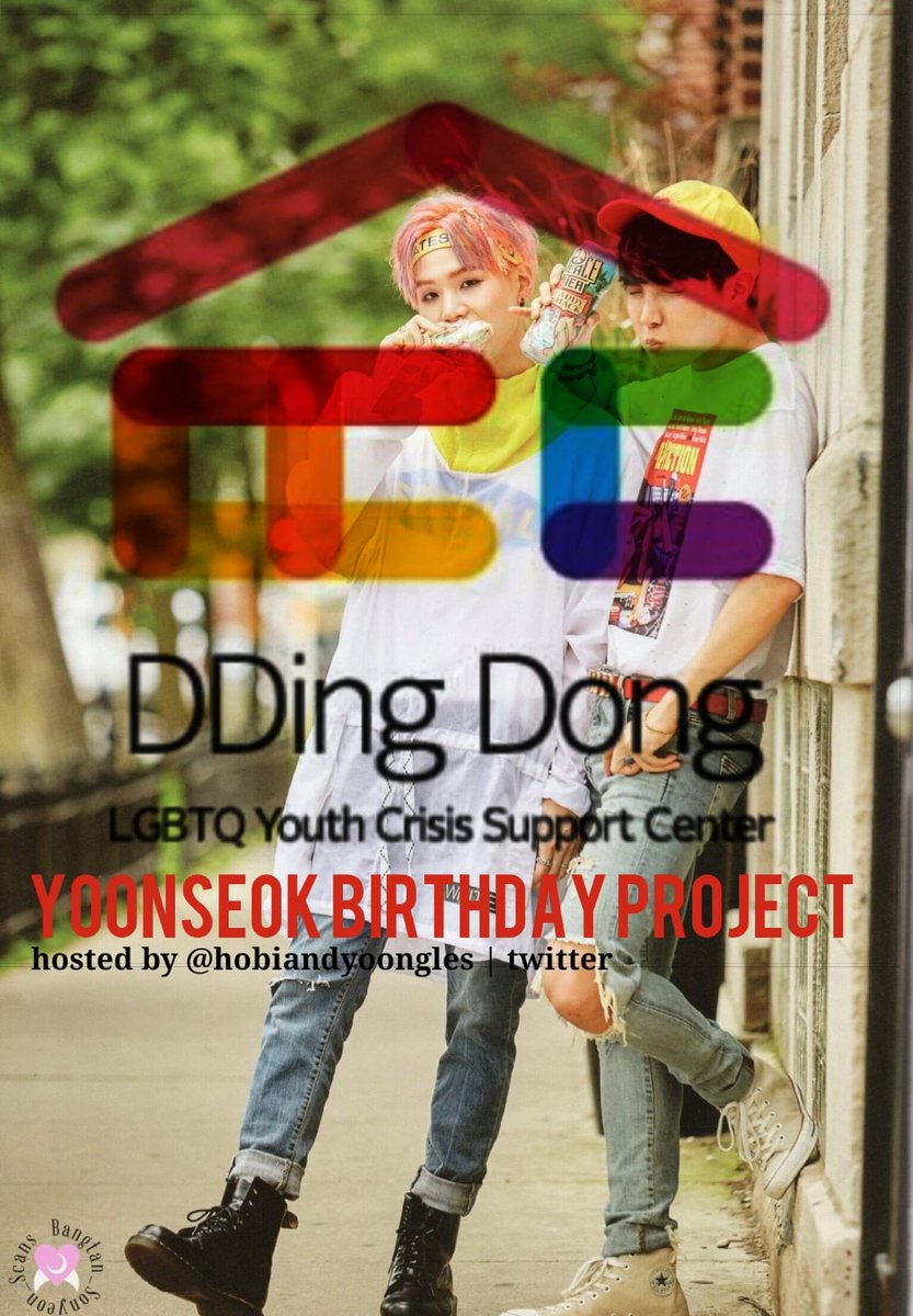 sobisunflower's tweet photo. [Please RT] 

Hello everyone!

In honour of both Hoseok’s and Yoongi’s birthdays relatively soon, I am going to start a donation project in their names, for the organisation Dding Dong. You might have heard of it, as previous ARMY projects have supported them. https://t.co/tZsrolDnyu