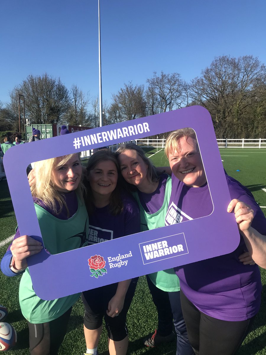 Week Two of #Innerwarrior at ⁦<a href="/BedfordAthletic/">Bedford Athletic RFC</a>⁩. Free training sessions for all Ladies. 10am-11am Wentworth Drive.  Great fun with lots of laughs. Come and join us next week. ⁦@HandP_CRC⁩