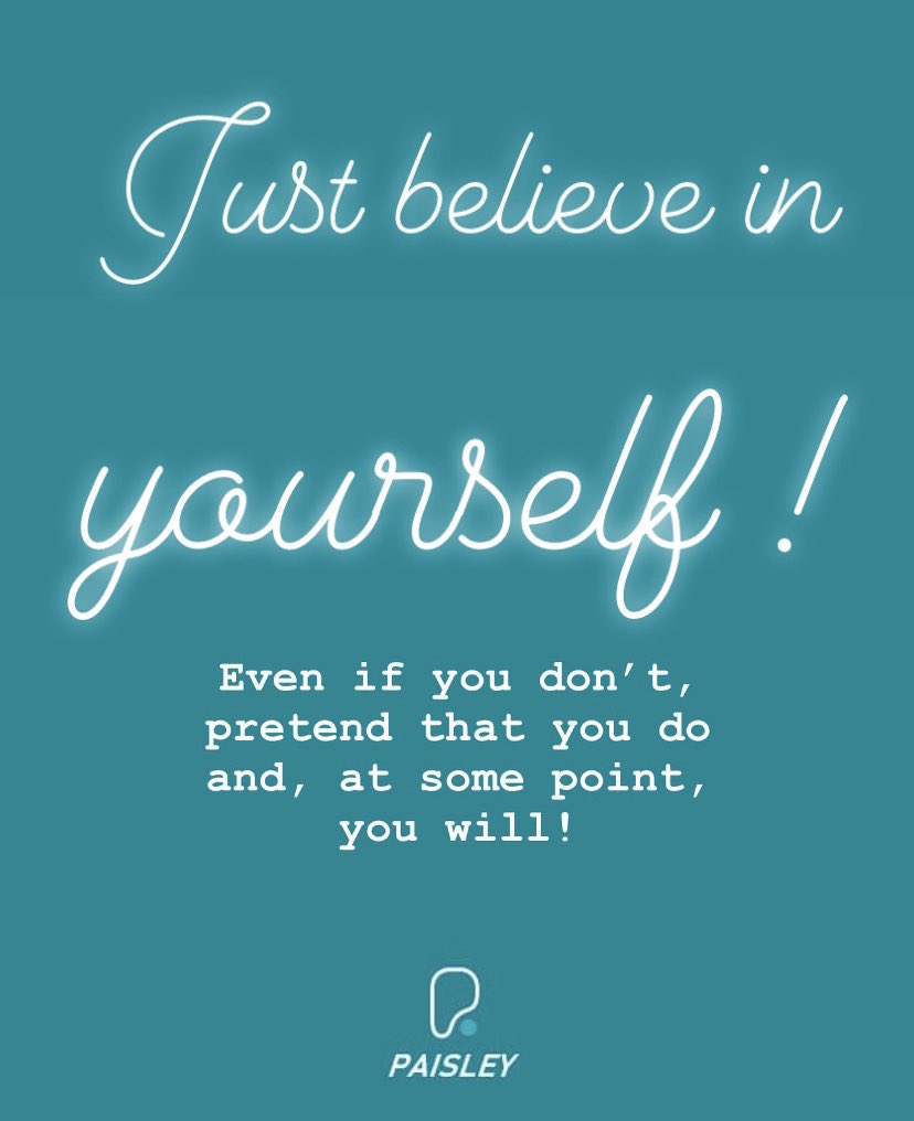 Just believe in yourself! #PureGymPaisley