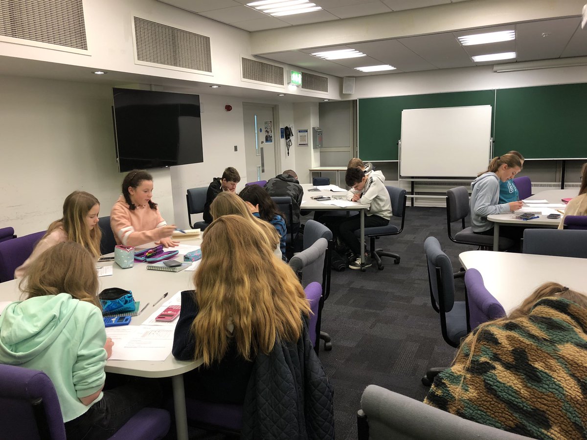 themathsbazaar's tweet photo. Group theory with year 8s? Who have given up a Saturday morning? They are amazing students! @Ri_Science #MathsMasterclasses @SurreyOutreach https://t.co/LvxrIjD27m