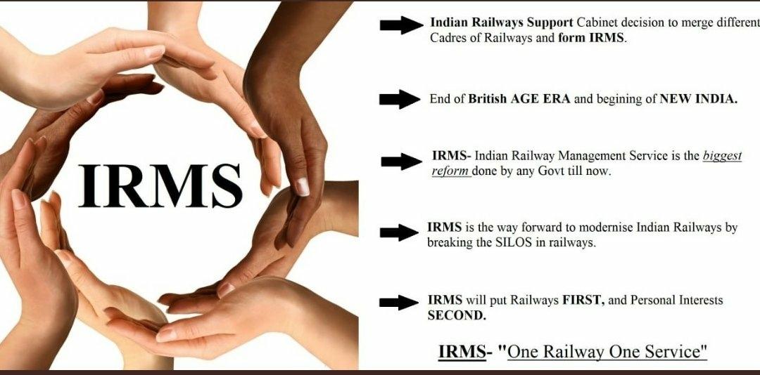 SanjayY83772392's tweet photo. Decision to merge 8 Group 'A' services of officers into one IRMS on Indian Rlys. is with an intention to put the country and it's people ahead of anything else. Thanks Hon'ble PM @narendramodi and Min. of Rlys. @PiyushGoyal for this path breaking decision.
#OneRailwayOneService https://t.co/muZA28CZcW