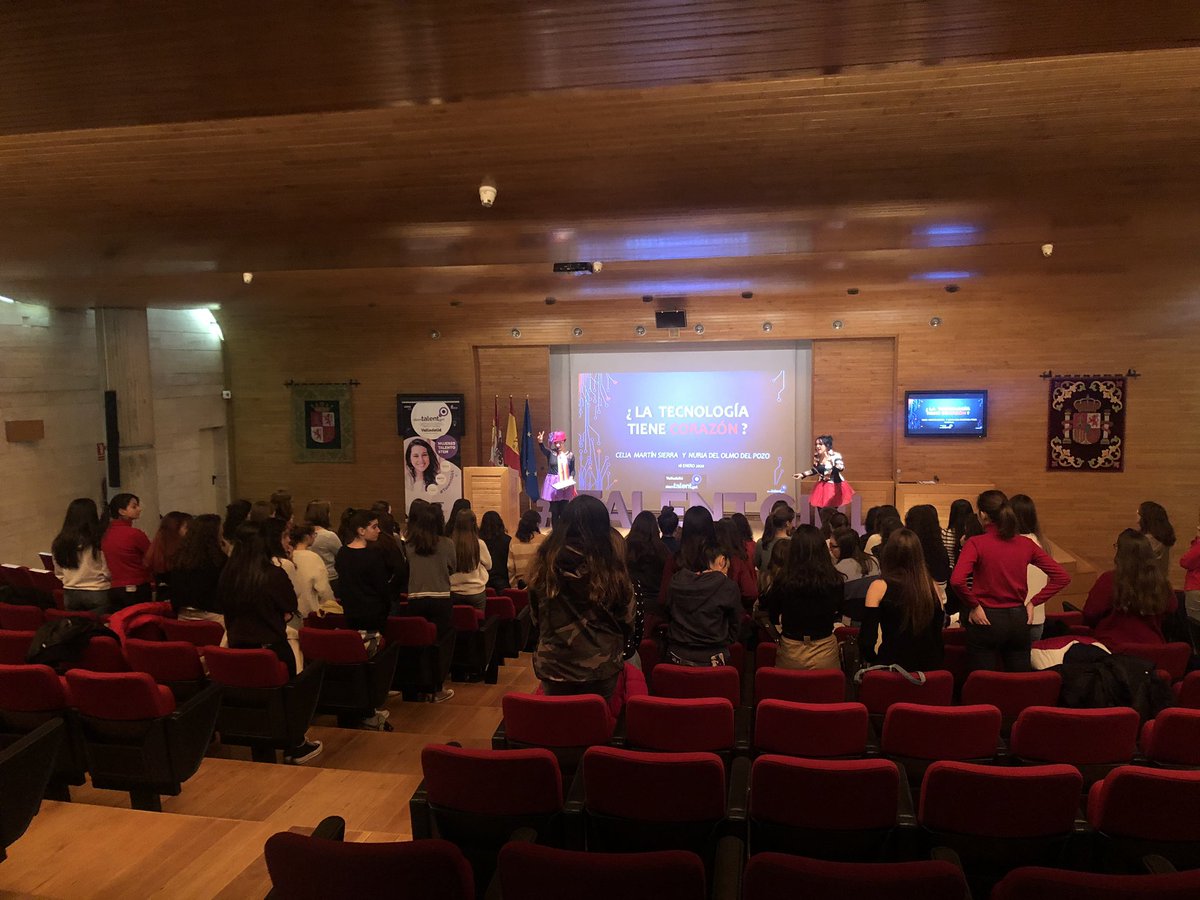 Tecnología con corazón 💜#ValladolidSTG #STEM #talentgirl