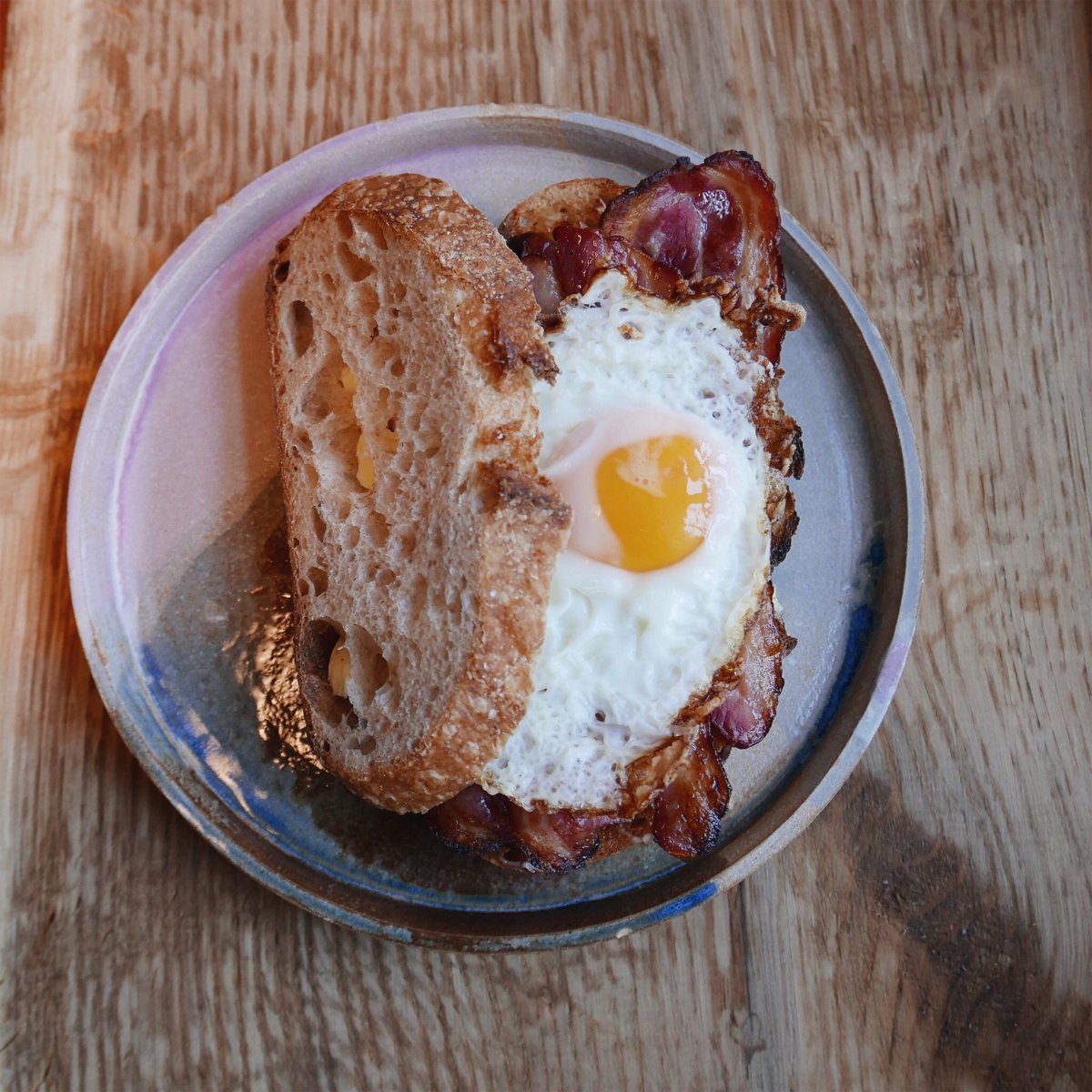 Breakfast plans? Fried eggs, bacon, tasty sourdough from <a href="/trovefoods/">T R O V E</a>